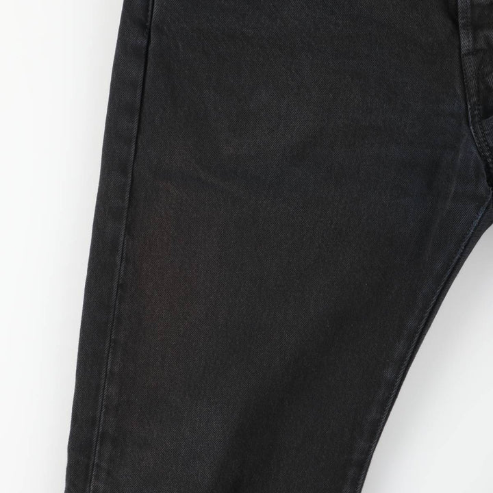 Levi's 501 Black Denim Straight Denim Pants for Men, W33 equivalent cotton black type Vintage Second Hand