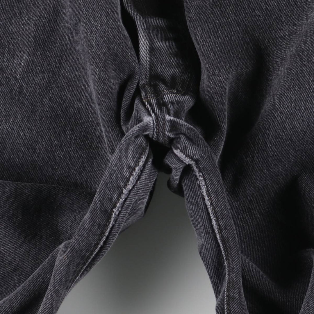 Levi's 501 Black Denim Straight Denim Pants for Men, W33 equivalent cotton black type Vintage Second Hand