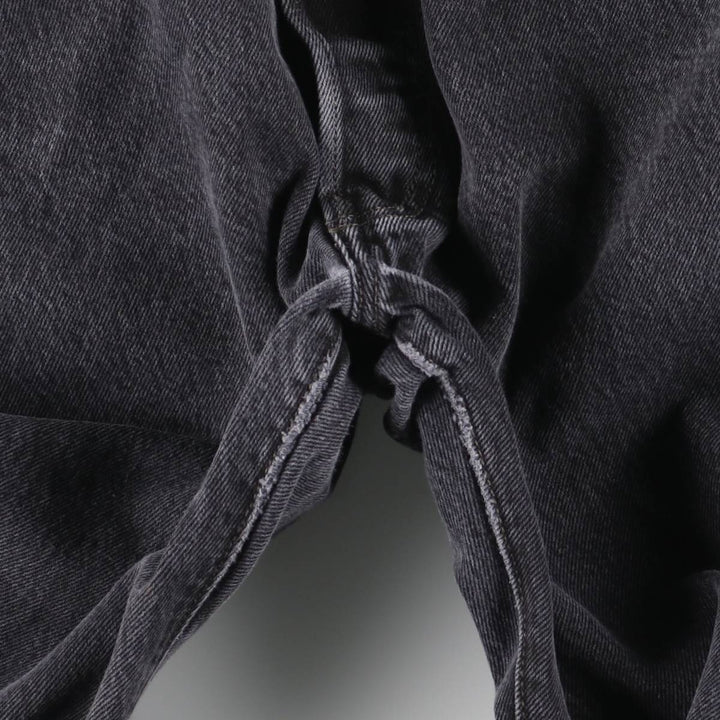 Levi's 501 Black Denim Straight Denim Pants for Men, W33 equivalent cotton black type Vintage Second Hand