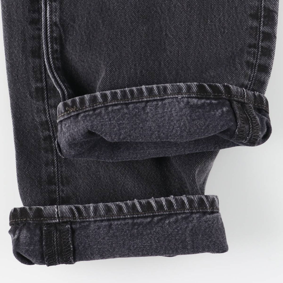 Levi's 501 Black Denim Straight Denim Pants for Men, W33 equivalent cotton black type Vintage Second Hand