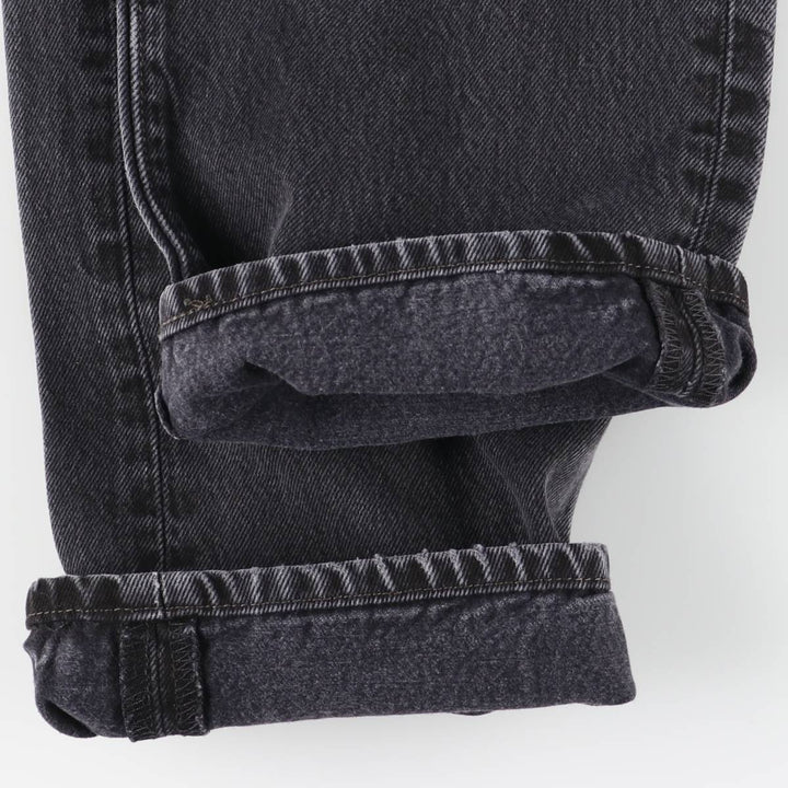 Levi's 501 Black Denim Straight Denim Pants for Men, W33 equivalent cotton black type Vintage Second Hand