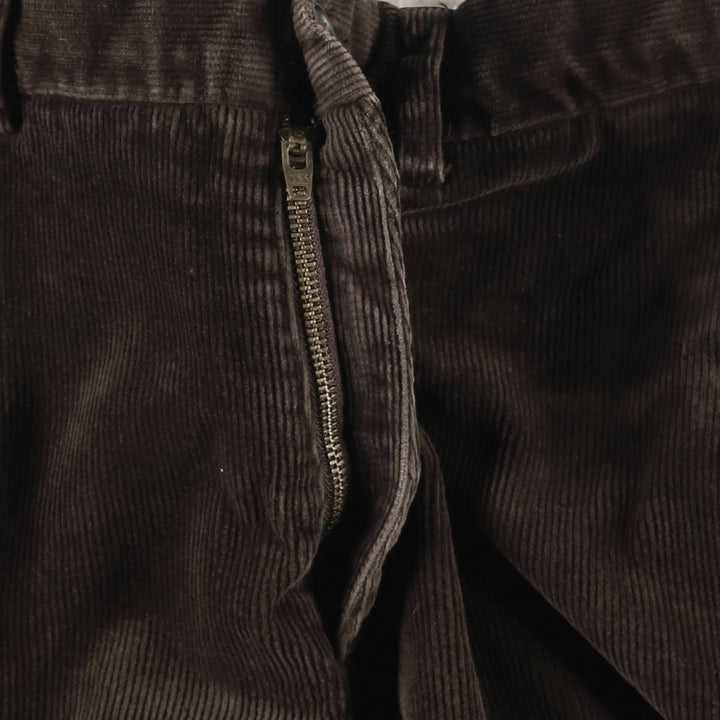 Ralph Lauren POLO RALPH LAUREN STRETCH CLASSIC FIT Wide Rib Corduroy Pants Men's Size 34 cotton brown type Vintage Second Hand