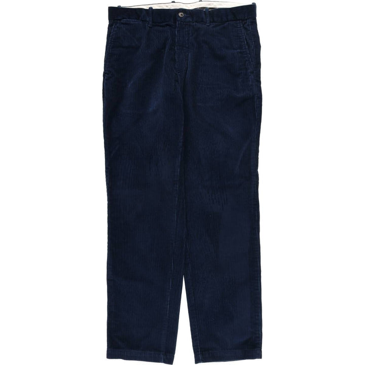 Marks and Spencer Men's Corduroy Pants, Size W35 cotton navy blue type Vintage Second Hand
