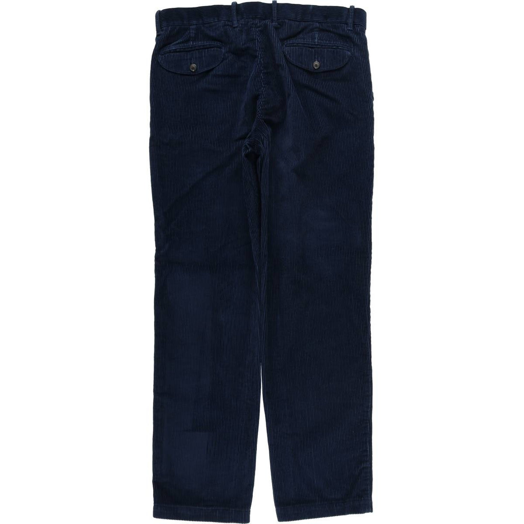 Marks and Spencer Men's Corduroy Pants, Size W35 cotton navy blue type Vintage Second Hand