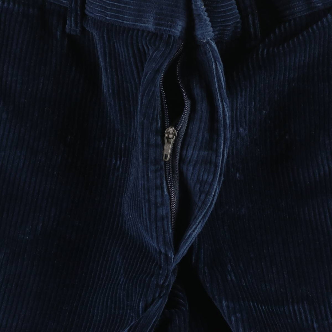 Marks and Spencer Men's Corduroy Pants, Size W35 cotton navy blue type Vintage Second Hand