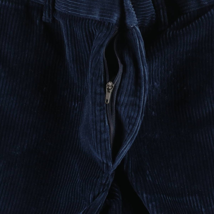 Marks and Spencer Men's Corduroy Pants, Size W35 cotton navy blue type Vintage Second Hand