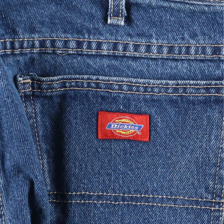 Dickies Relaxed Fit Straight Denim Pants, Men's, Size W32 cotton blue type Vintage Second Hand