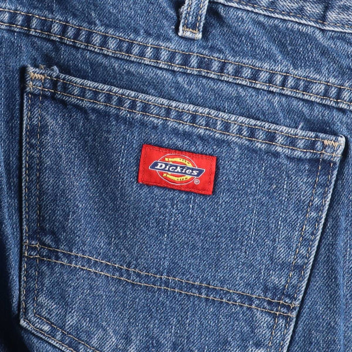 Dickies Men's Straight Denim Pants, Size W37 cotton blue type Vintage Second Hand