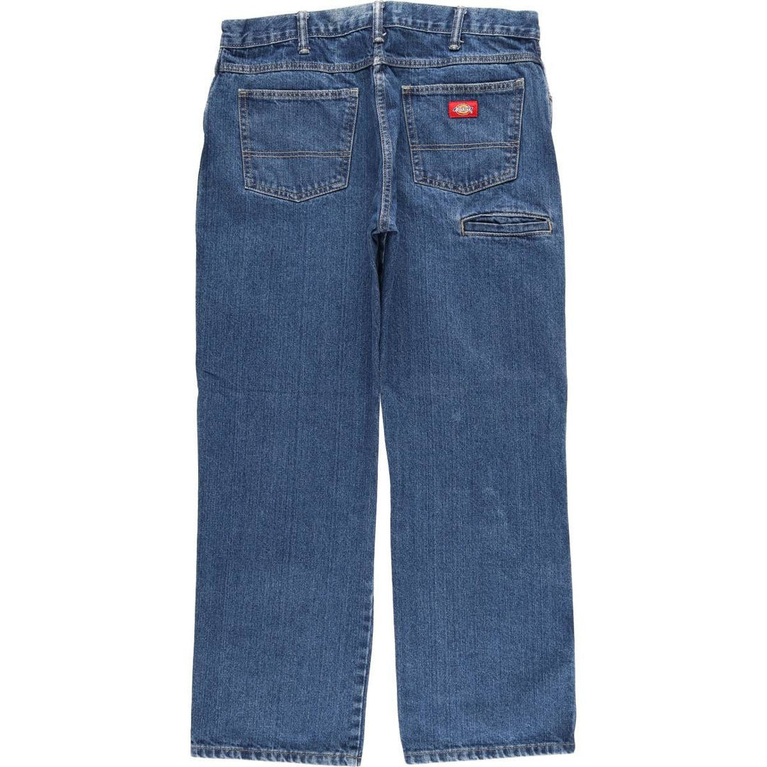 Dickies Regular Straight Denim Pants, Men's, Size W34 cotton blue type Vintage Second Hand