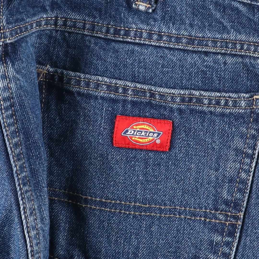 Dickies Regular Straight Denim Pants, Men's, Size W34 cotton blue type Vintage Second Hand