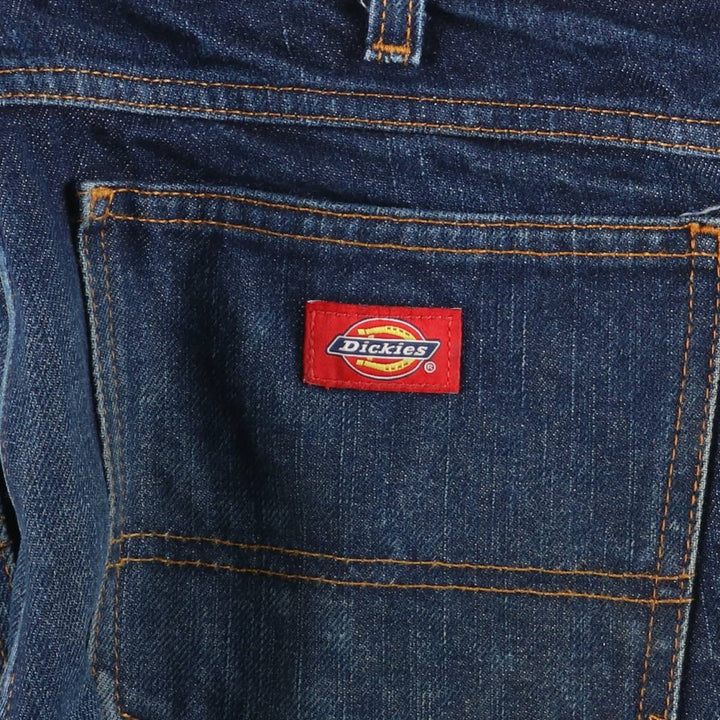 Dickies Straight Denim Pants for Men, W32 equivalent cotton blue type Vintage Second Hand