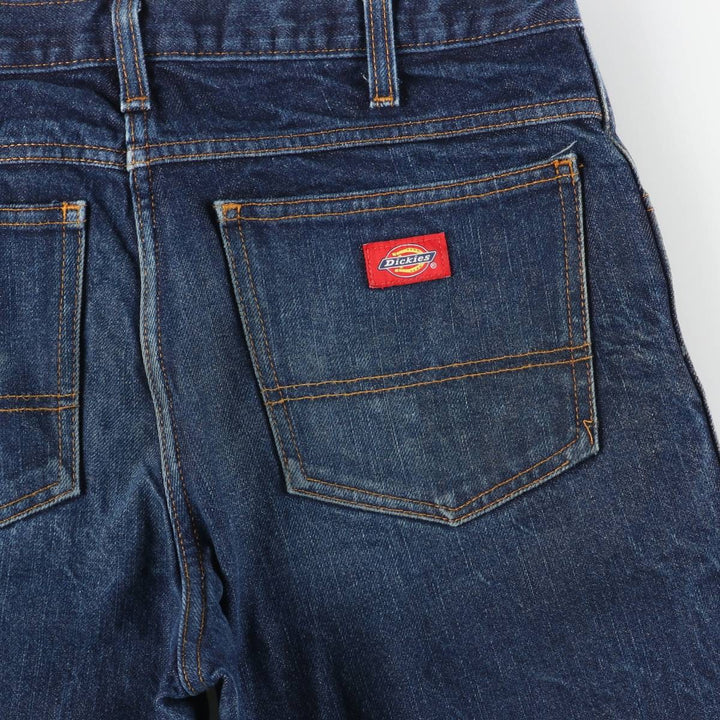 Dickies Straight Denim Pants for Men, W32 equivalent cotton blue type Vintage Second Hand