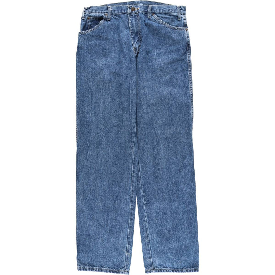 Dickies Straight Denim Pants for Men, W33 equivalent cotton blue type Vintage Second Hand