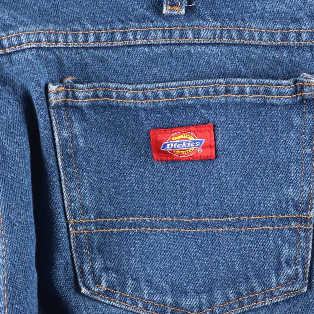Dickies Straight Denim Pants for Men, W35 cotton blue type Vintage Second Hand