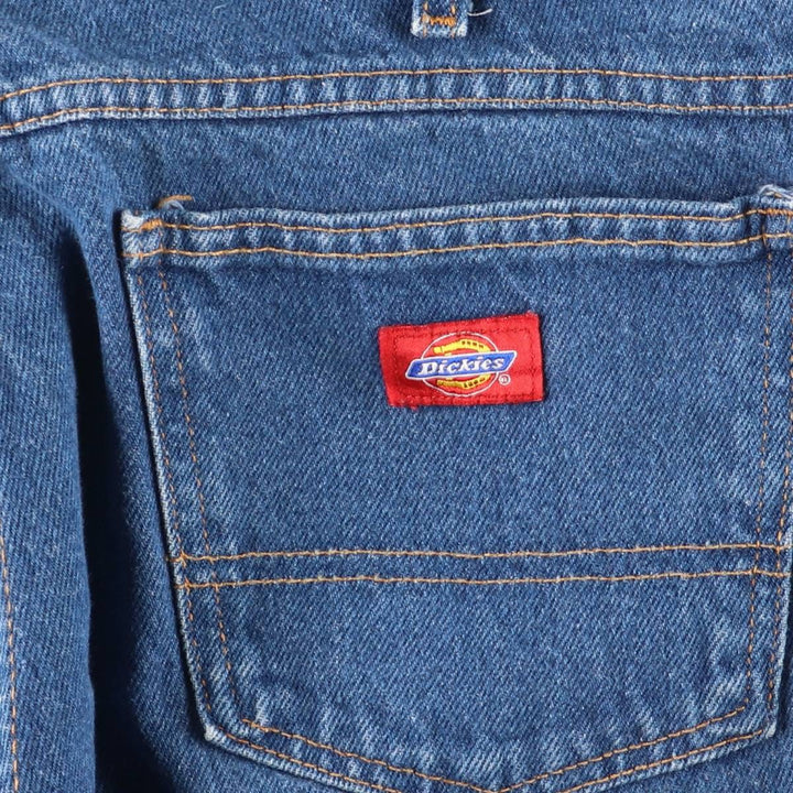 Dickies Straight Denim Pants for Men, W35 cotton blue type Vintage Second Hand