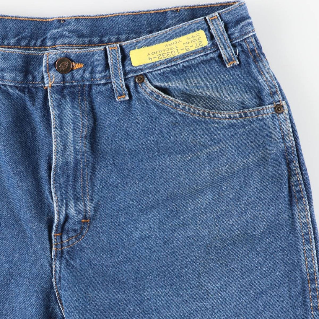 Dickies Straight Denim Pants for Men, W35 cotton blue type Vintage Second Hand