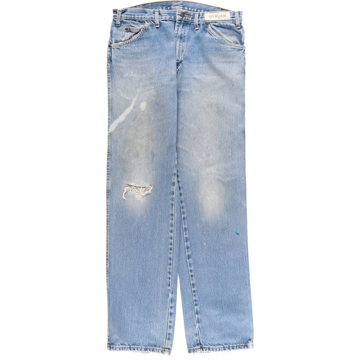 Dickies Straight Denim Pants for Men, W34 equivalent cotton blue type Vintage Second Hand