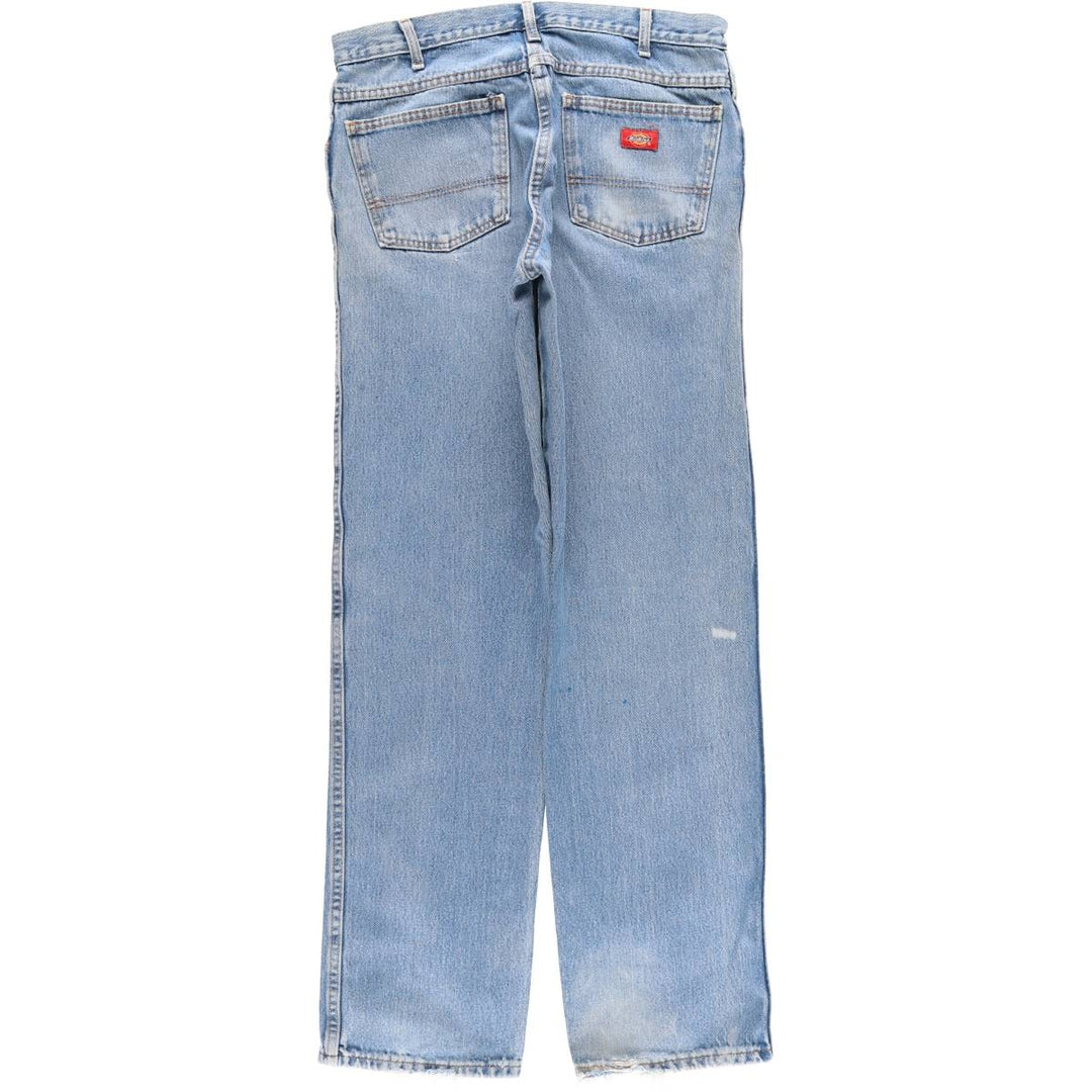Dickies Straight Denim Pants for Men, W34 equivalent cotton blue type Vintage Second Hand