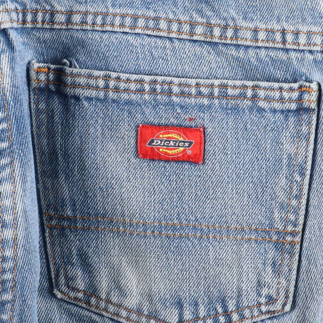 Dickies Straight Denim Pants for Men, W34 equivalent cotton blue type Vintage Second Hand