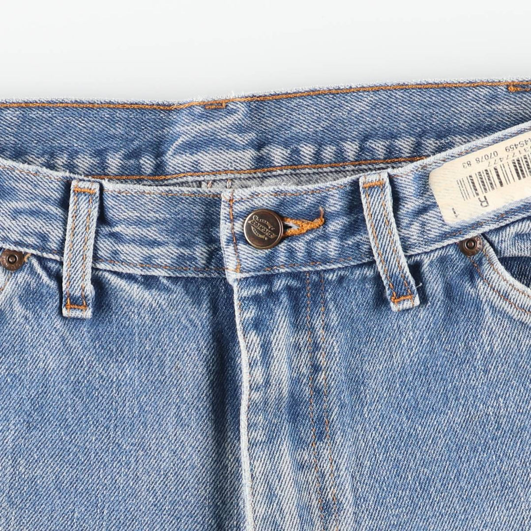 Dickies Straight Denim Pants for Men, W34 equivalent cotton blue type Vintage Second Hand