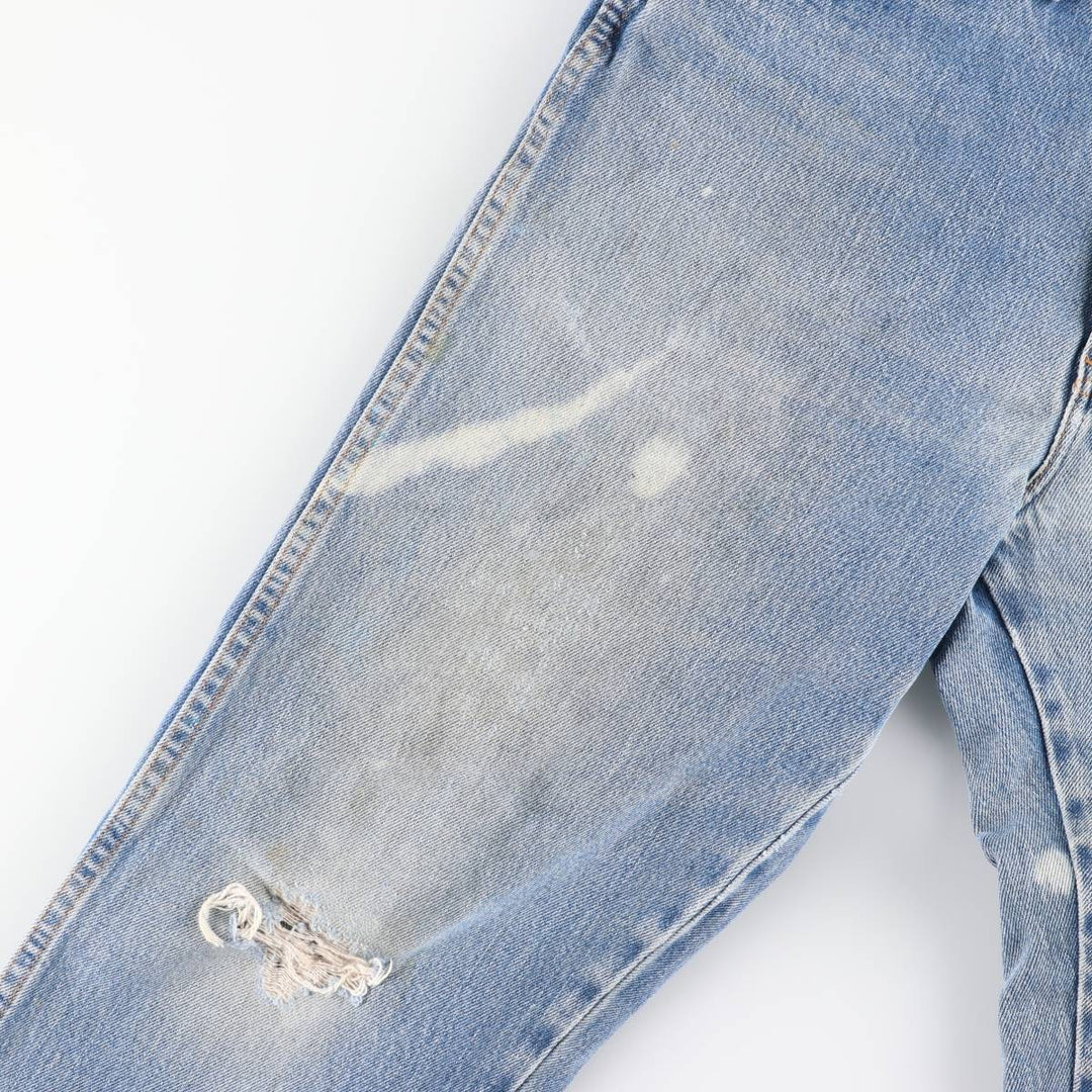 Dickies Straight Denim Pants for Men, W34 equivalent cotton blue type Vintage Second Hand