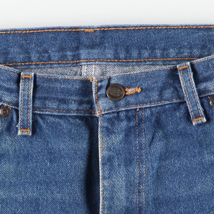 Dickies Regular Fit Straight Denim Pants, Men's, Size 34 cotton blue type Vintage Second Hand