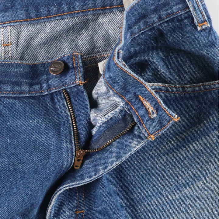 Dickies Regular Fit Straight Denim Pants, Men's, Size 34 cotton blue type Vintage Second Hand