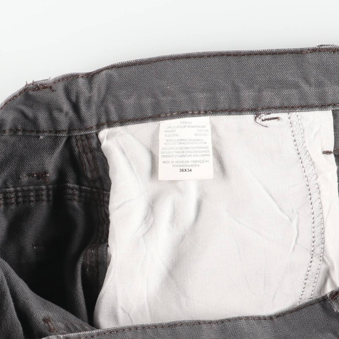 Dickies Duck Painter Pants Men's W37 cotton gray type Vintage Second Hand