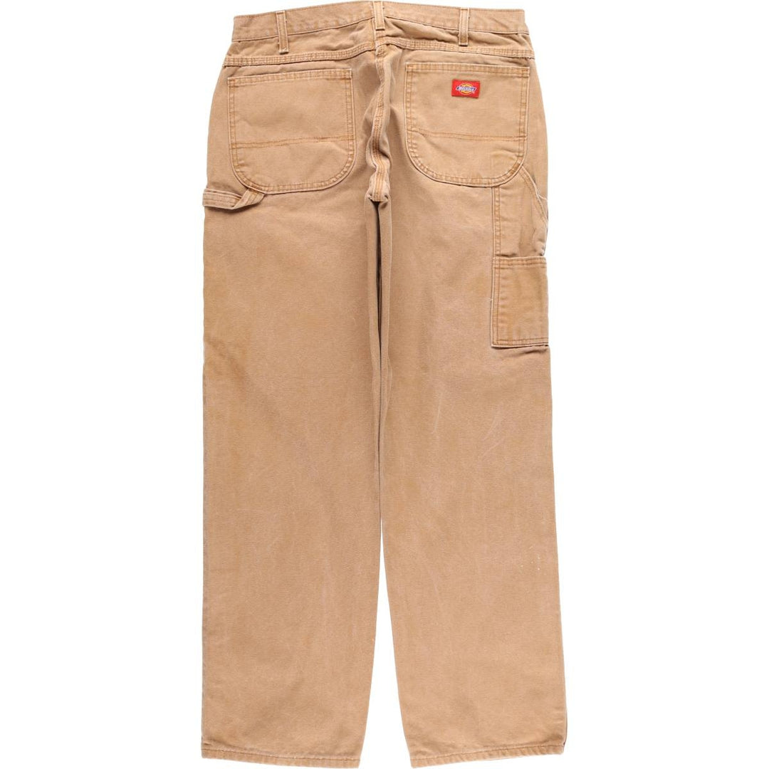 Dickies Relaxed Fit Duck Painter Pants Men's W34 equivalent cotton beige type brown Vintage Second Hand