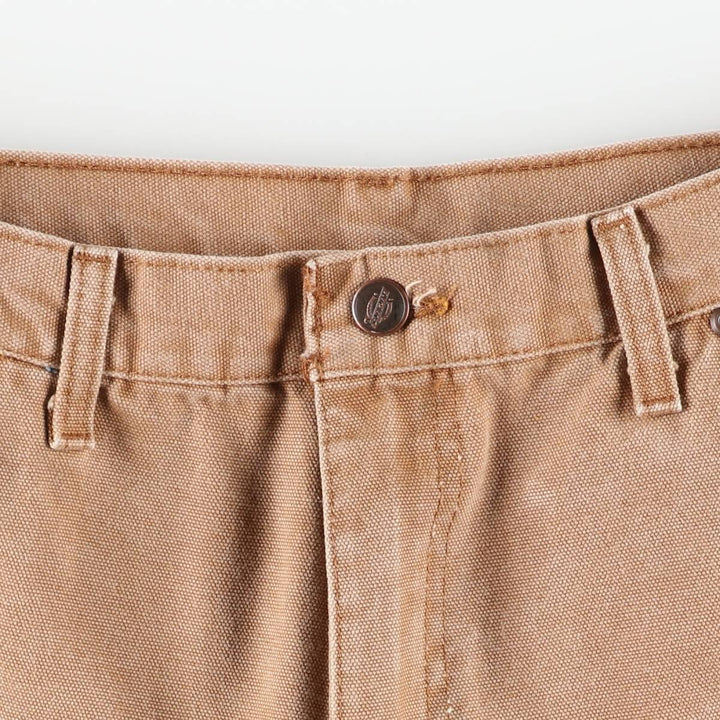 Dickies Relaxed Fit Duck Painter Pants Men's W34 equivalent cotton beige type brown Vintage Second Hand