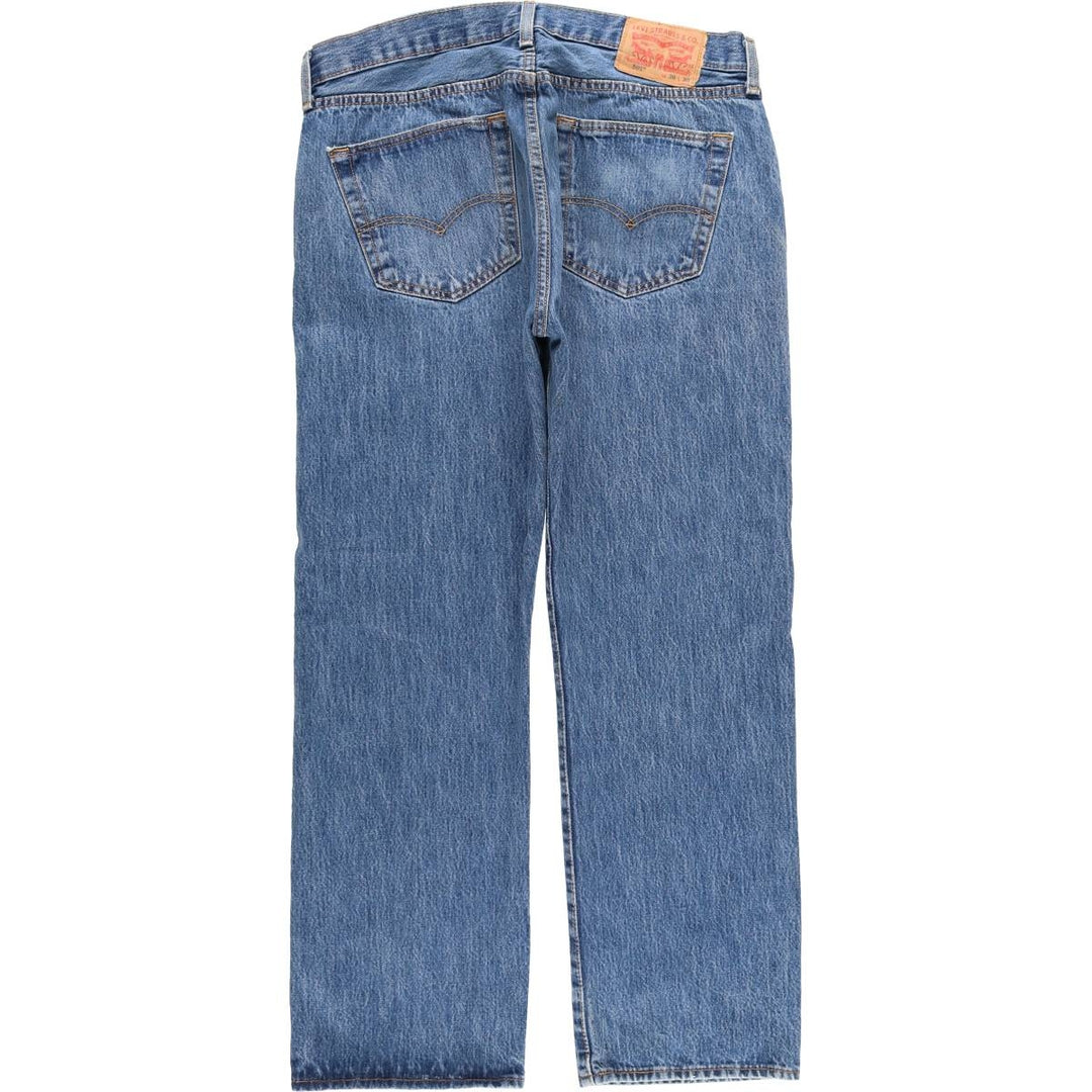 Levi's 501-0194 Straight Denim Pants, Men's, Size W36 cotton blue type Vintage Second Hand