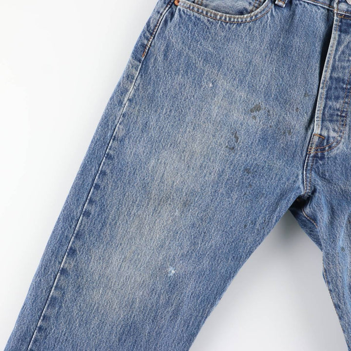 Levi's 501-0194 Straight Denim Pants, Men's, Size W36 cotton blue type Vintage Second Hand