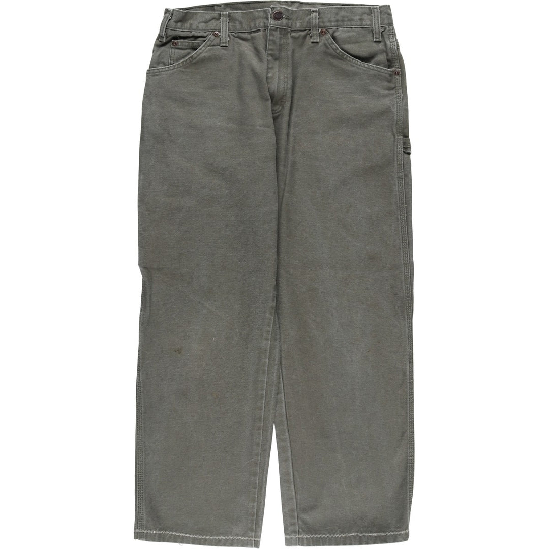 Dickies Duck Painter Pants Men's W33 equivalent cotton Khaki type Vintage Second Hand