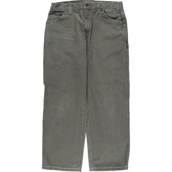 Dickies Duck Painter Pants Men's W33 equivalent cotton Khaki type Vintage Second Hand