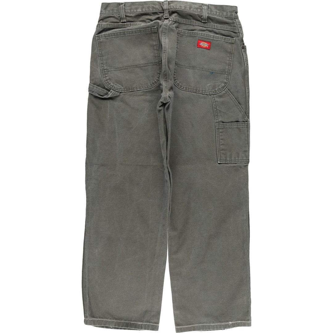 Dickies Duck Painter Pants Men's W33 equivalent cotton Khaki type Vintage Second Hand
