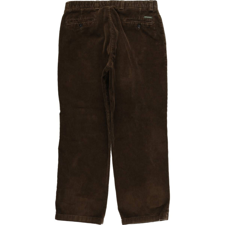 Dockers Corduroy Pants, Men's, Size W35, Vintage cotton brown type Vintage Second Hand