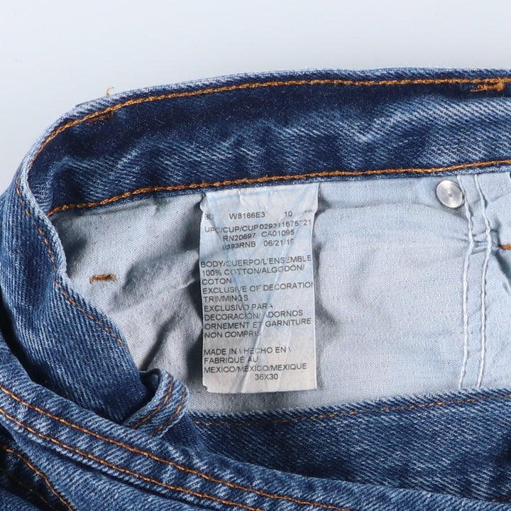 Dickies Straight Denim Pants for Men, W35 cotton blue type Vintage Second Hand