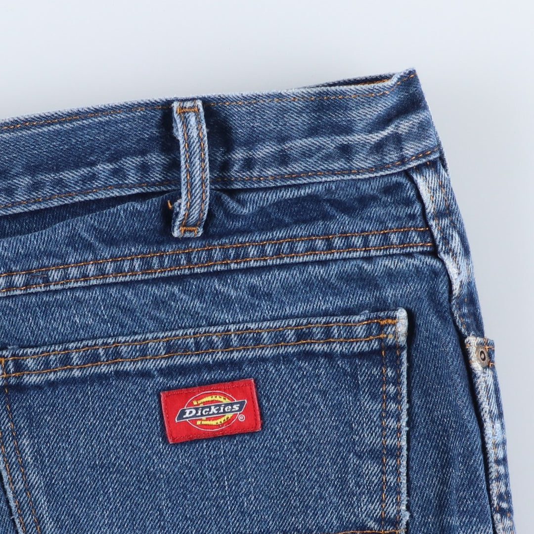 Dickies Straight Denim Pants for Men, W35 cotton blue type Vintage Second Hand