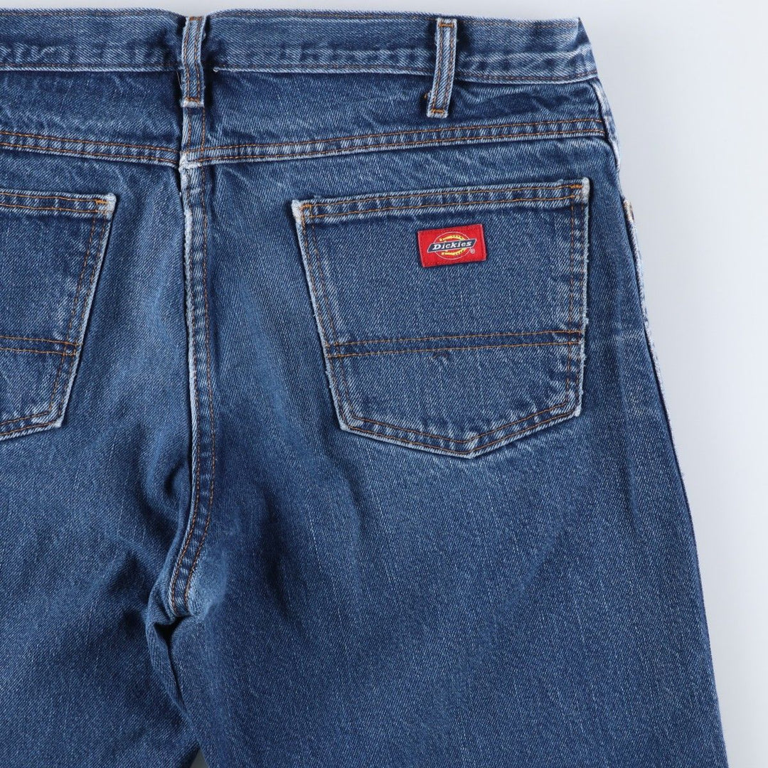 Dickies Straight Denim Pants for Men, W35 cotton blue type Vintage Second Hand