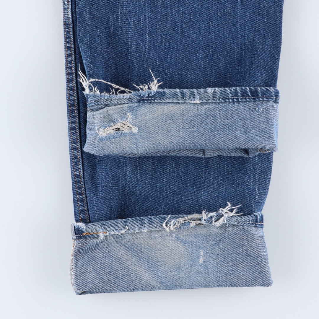 Dickies Straight Denim Pants for Men, W35 cotton blue type Vintage Second Hand