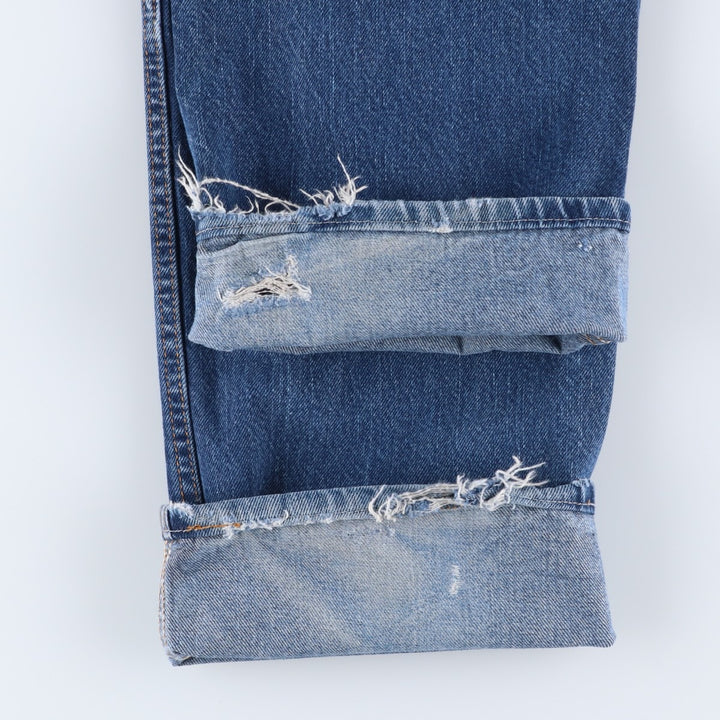 Dickies Straight Denim Pants for Men, W35 cotton blue type Vintage Second Hand