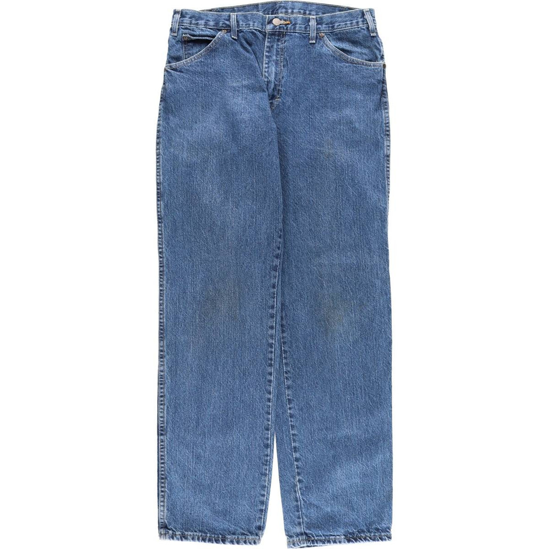 Dickies Straight Denim Pants for Men, W33 equivalent cotton blue type Vintage Second Hand