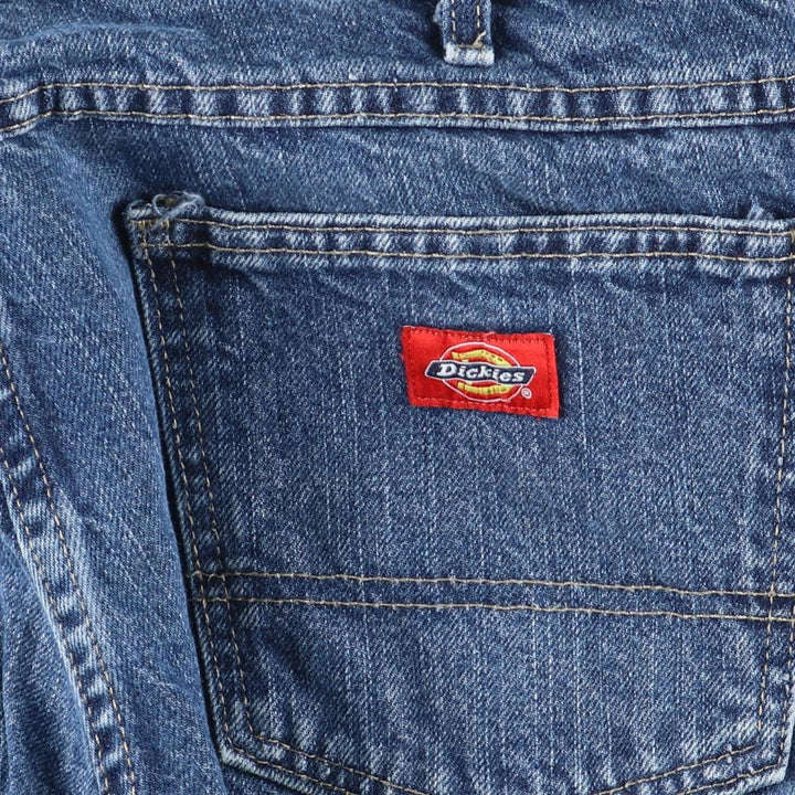 Dickies Straight Denim Pants for Men, W33 equivalent cotton blue type Vintage Second Hand
