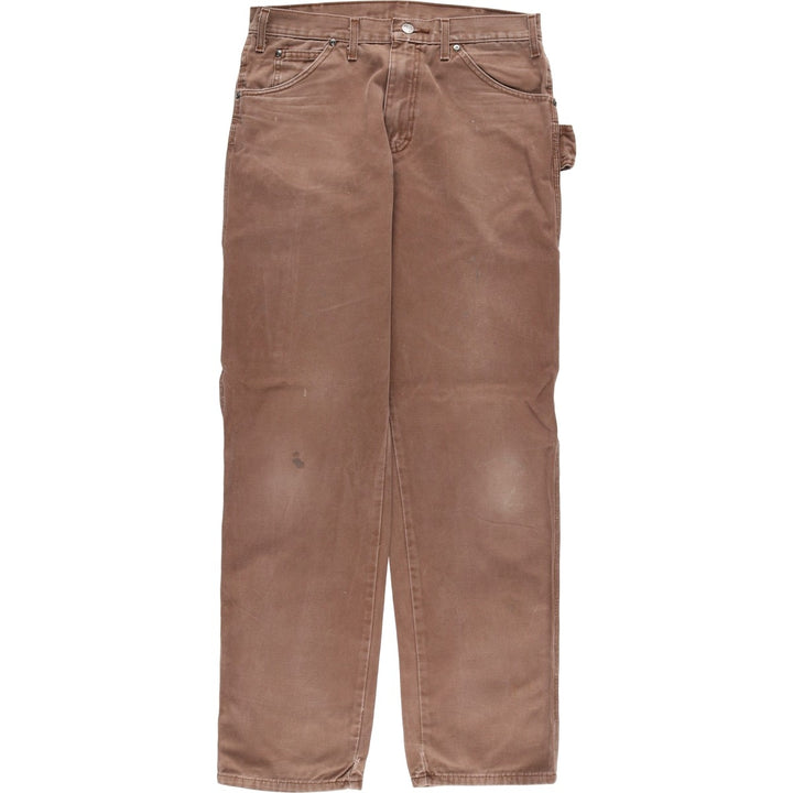 Dickies Duck Painter Pants Men's W33 equivalent cotton brown type Vintage Second Hand