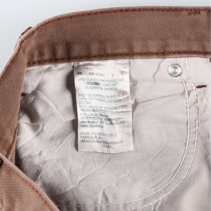 Dickies Duck Painter Pants Men's W33 equivalent cotton brown type Vintage Second Hand