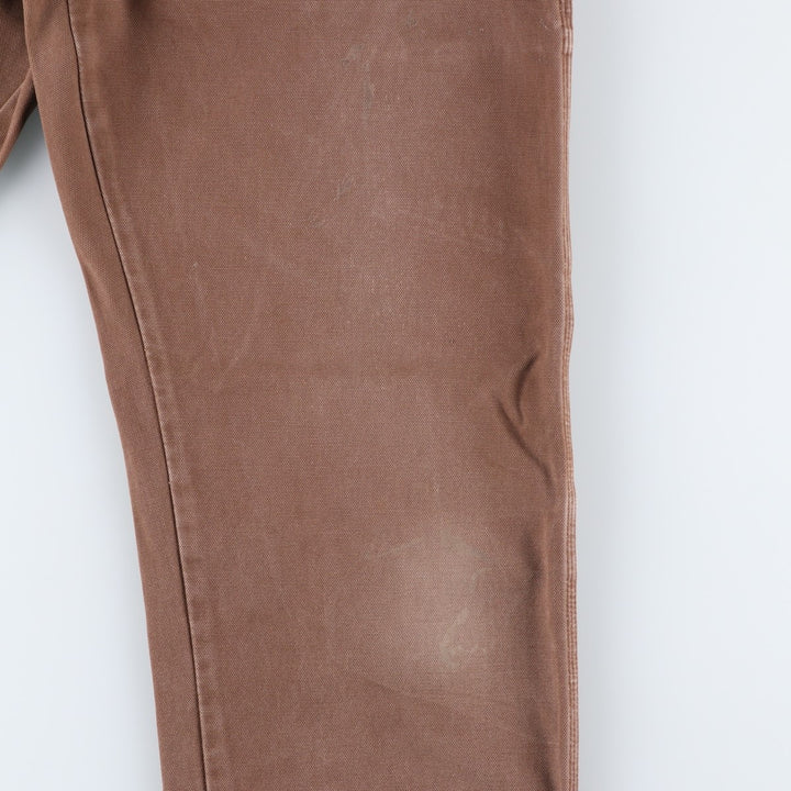Dickies Duck Painter Pants Men's W33 equivalent cotton brown type Vintage Second Hand