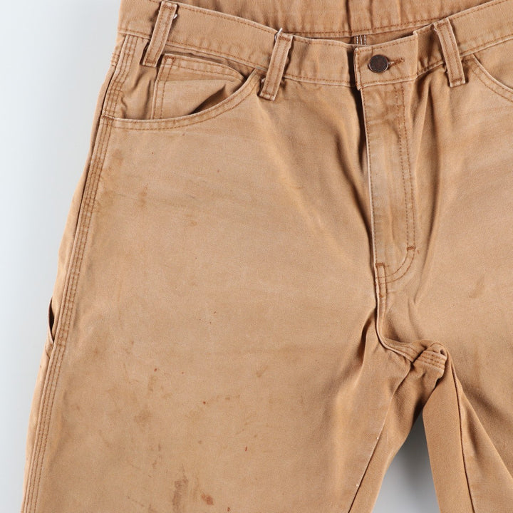 Dickies Duck Painter Pants Men's W36 cotton beige type brown Vintage Second Hand