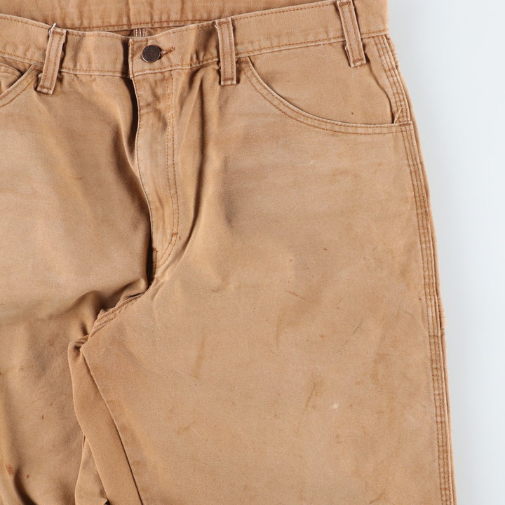 Dickies Duck Painter Pants Men's W36 cotton beige type brown Vintage Second Hand