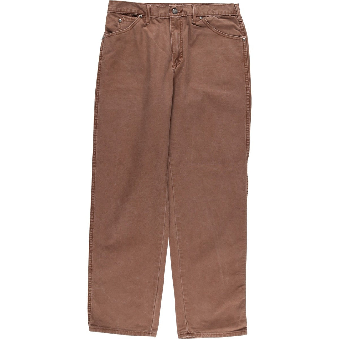 Dickies Duck Work Pants, Men's, Size W33 cotton brown type Vintage Second Hand