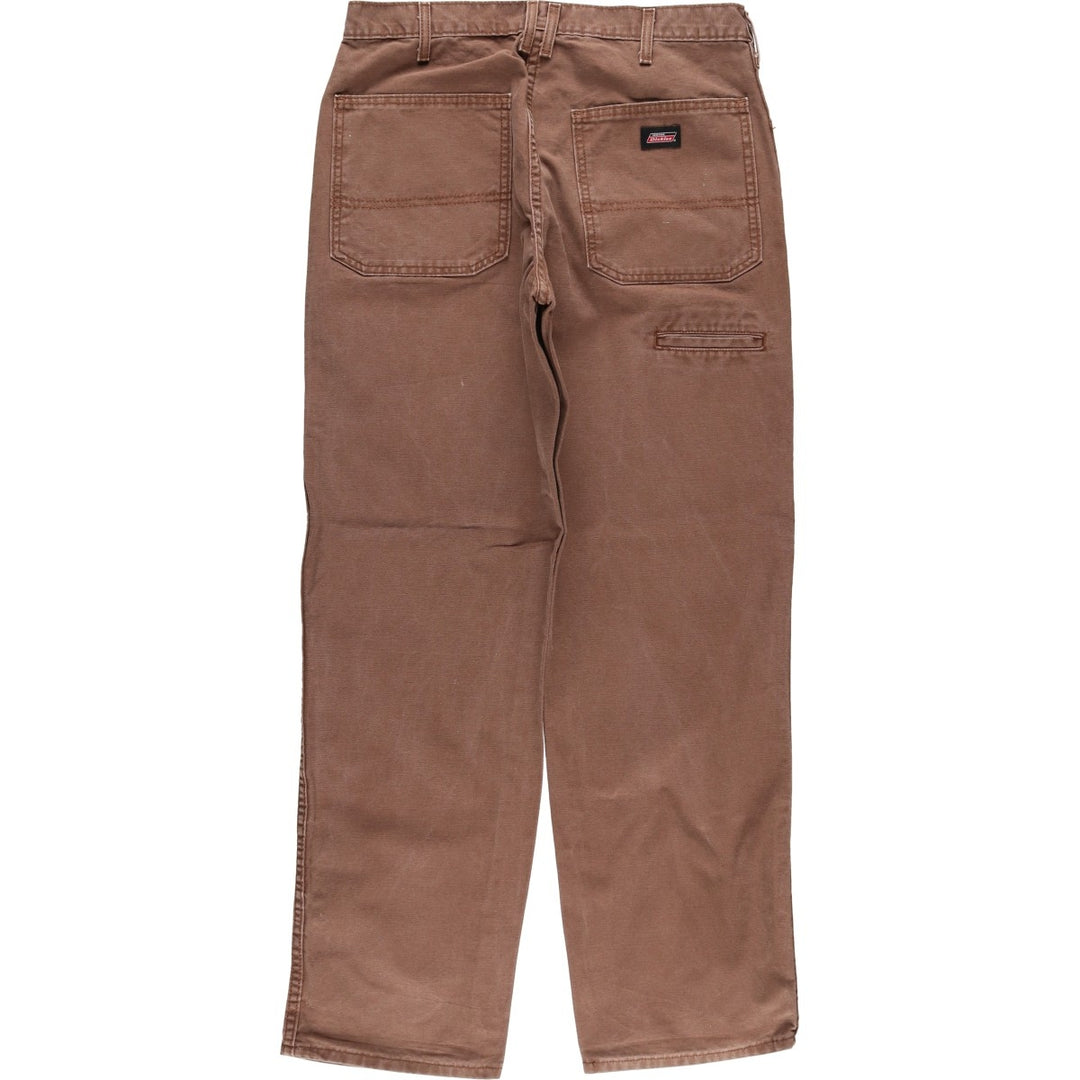 Dickies Duck Work Pants, Men's, Size W33 cotton brown type Vintage Second Hand